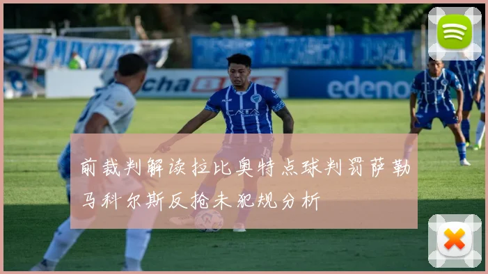 前裁判解读拉比奥特点球判罚萨勒马科尔斯反抢未犯规分析
